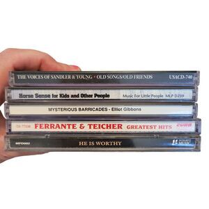 CDs Soundler & Young/For Kids & Other People/Mysterious Barricades/He is Worthy/